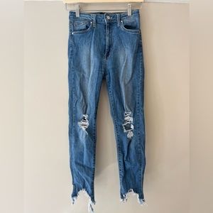 Just Black denim high-rise skinny jeans womens size 26